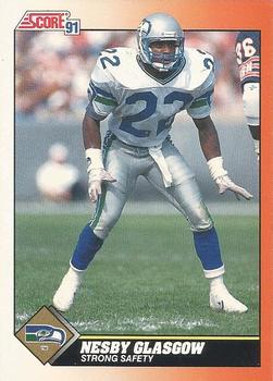 Nesby Glasgow Seattle Seahawks 1991 Score NFL #401